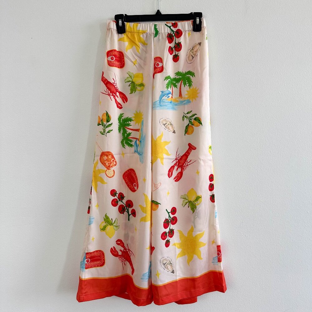 UNDIZ - Satin trousers